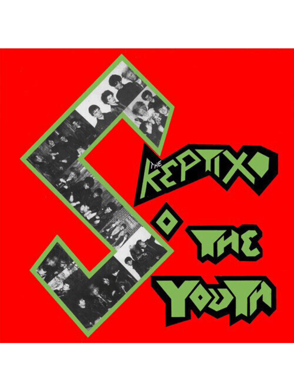 SKEPTIX SO THE YOUTH VINYL RECORD LP GREEN/RED rock o rama records punk rock